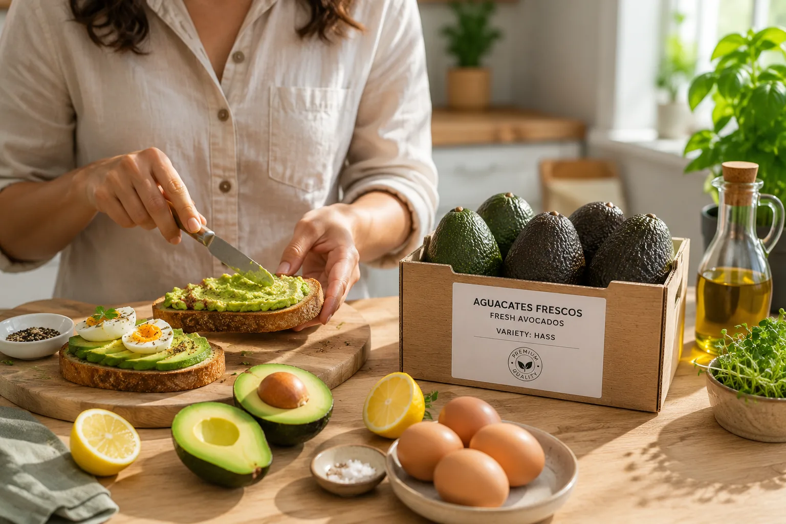 Fresh Peruvian avocado